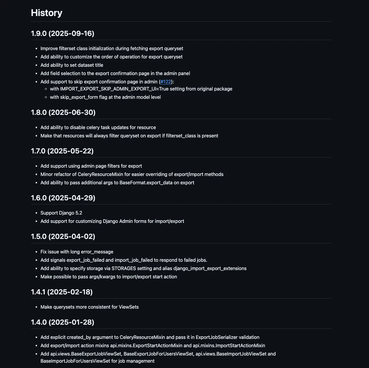 Содержимое HISTORY.md